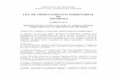 LEY DE ORDENAMIENTO TERRITORIAL DE MENDOZA · 2017-12-13 · 1 proyecto de despacho (expte. 51365- sancion del senado) ley de ordenamiento territorial de mendoza capÍtulo 1° disposiciones