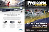 P · 2 | Prensario Internacional | 2018 rensariotv rensario ... · expondrá el Alio audiocodec IP portátil con conectividad IP, y Rohde & Schwarz expondrá el nuevo reemisor de