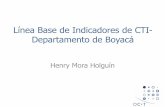 Línea Base de Indicadores de CTI- Departamento de Boyacá3. Origen de ideas de innovación en empresas de Boyacá, respecto del total nacional (Internas) 22/04/2015 9 Origen 2009-2010