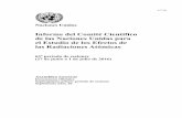 Informe del Comité Científico de las Naciones …...de la Salud y el Programa de las Naciones Unidas para el Medio Ambiente. A/71/46 2 V.16-04699 Capítulo II Deliberaciones del