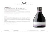 Corte Fusia - Vini Franciacorta PRODOTTO-ROSE... · 2018-05-09 · CORTE F USIA FRANCIA CORTA FRANCIACORTA D.O.C.G. Component grape varieties and percentages: 100% Pinot Nero. Average