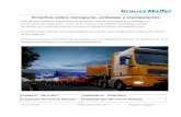 Directiva sobre transporte, embalaje y manipulación · 2012-03-21 · 06_2_3_VR_001 Versión: 01.00 del 29/11/2011 Página 1 de 13 páginas Directiva sobre transporte, embalaje y
