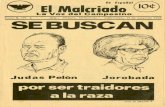La Voz del Campesino · EL MALCRIADO, mi~rcoles. 15 de mayo de 1968/5 Migrasemejora.. DELANO, 3 de mayo - C~sar Chavez hab16 en la junta general la semana pasada pa ra describir el
