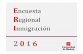 2 0 1 6 - Comunidad de Madrid · 2017-10-06 · Encuesta Regional de Inmigración 2016 9 0,54% 1,17% 8,34% 37,67% 52,29% 5 hijos o más 4 hijos 3 hijos 2 hijos 1 hijo 0,20% 3,26%