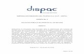 EMPRESA DISTRIBUIDORA DEL PACÍFICO S.A. E.S.P DISPAC … · 2019-07-04 · Página 5 de 46 como parte integrante de la Propuesta en los términos establecido en estos Términos de