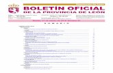 Boletín Oficial de la Provincia de León - Astorga · 2018-03-28 · General de la Ley de contratos de las administraciones Públicas, aprobado por el Real Decreto 1098/2001, de