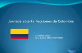 Jornada abierta: lecciones de Colombia - S-GE · 2014-09-26 · proceso de integración regional Análisis factores inherentes mercado Fuente: FMI Jornada sobre Colombia: Lecciones