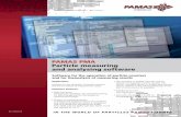 PAMAS PMA Particle measuring and analysing software...with the cleanliness standards ISO 4406, NAS 1638, SAE AS 4059, GJB 420, GOST 17216 and NAVAIR 01-1A-17 User interface in English,
