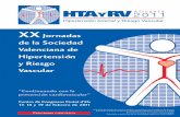 XX Jornadas de la Sociedad Valenciana de Hipertensión y ...svhta.net/recursos/PROGRAMA_HTAyRV_2011.pdf · Servicio Medicina Interna. Hospital General de Elda (Alicante). PROGRAMA: