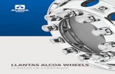 LLANTAS ALCOA WHEELS - Dena Parts · Products que es parte del grupo de Arconic. Ofrecemos la gama más amplia de tamaños ... Las llantas Alcoa Wheels son imprescindibles. La opción
