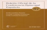 Boletín Oficial de la Conferencia Episcopal Española 87 · 2020-05-06 · título de La JMJ-Madrid 2011. Un empeño misionero para la evangelización de los jóvenes del siglo XXI,