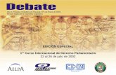 EDICIÓN ESPECIAL 1er Curso Internacional de Derecho Parlamentario 22 al 26 de … · 2018-04-26 · Año 2, Panamá, República de Panamá, N°4 de Enero de 2003. Revista Digital