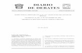 DIARIO DE DEBATES€¦ · Residuales, diferentes a las contenidas en el Título Cuarto, Capítulo Segundo, Sección Primera del Código Financiero del Estado de México y Municipios,