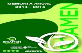 MEMORIA ANUAL 2014 - 2015 - Iscameniscamen.com.ar/wp-content/uploads/2016/04/memoria.pdf · MEMORIA ANUAL 2014 / 15. Programas MEMORIA ANUAL 2014 / 15. ERRADICACION DE LA MOSCA DEL