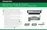 Quartix Plug & Track Guía de Instalación Rápida · Quartix Plug & Track Guía de Instalación Rápida 3 1 9 PIN 6 PIN 16 PIN. Paso 2: Emparejamiento del dispositivo Arranque el