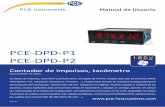 PCE-DPD-P1 PCE-DPD-P2 · Logo Alarmas Unidades ... Tabla 2 - Configuración y conexionado de diferentes tipos de sensores. Vexc. 12345 Canal B Reset 0 V Canal A 12345 890. 5 nsruens