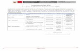 COMUNICADO 002-2018 · adjudicación de plazas para la ETAPA I (Adjudicación de plazas vacantes por cuadro de mérito), el cual se detalla a continuación: MODALIDAD/NIVEL AREA/ESPECIALIDAD