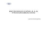 INTRODUCCIÓN A LA PROGRAMACIÓNclgutier/Apunte de introduccion a la programacion.pdfIntroducción a la Programación Departamento de Sistemas de Información Universidad del Bío-Bío