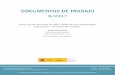 DOCUMENTOS DE TRABAJO · DOCUMENTOS DE TRABAJO 6/2017 Panel de declarantes de IRPF 1999-2013: metodología, ... en cada uno de los sucesivos ejercicios comprendidos entre 1999 y 2013.