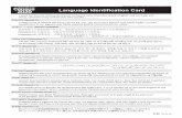 Language Identification Card ... OMB No. 0607-1006: Approval Expires 11/30/2021 Language Identification