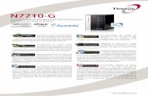 N7710-G sp · 3. Admite presentaciones de diapositivas •Servidor multimedia:Admite el protocolo de transmisión de secuencias uPnP AV (mediante módulo) Autenticación de usuarios