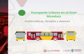 Transporte Urbano en el Gran Mendoza · 2019-09-03 · Temas •El Transporte Urbano en Ciudades Intermedias •Caso del Área Metropolitana de Mendoza - Introducción del caso -