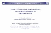 Tema 3.3: Sistemas de localización en interiores basados en …car.upm-csic.es/lopsi/static/publicaciones/docencia... · 2014-02-13 · Tema 1. Sistemas de Localización y Posicionamiento.