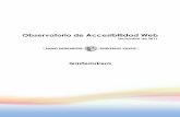Gazteaukera · 2012-02-03 · Obser vatorio de Accesibilidad Web Gobierno Vasco Gazteaukera 3 • Son testeables de forma más precisa. Las WCAG 2.0 están organizadas según cuatro