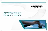 Resultados de la Gestión 2012 - 2013 · 2019-01-03 · 2 La Unidad de Gestión Pensional y Parafiscales UGPP presenta los resultados de la gestión adelantada entre el mes de agosto