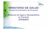 MINISTERIO DE SALUD - minsa.b-cdn.netminsa.b-cdn.net/sites/default/files/proyectos/presentacion_pasap.pdf · Proyecto Implementar servicios de agua potable y saneamiento (APS) sostenible,