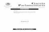 22 nov anexo I - Gaceta Parlamentaria, Cámara de Diputadosgaceta.diputados.gob.mx/PDF/InfoDip/62/759-20131122-I.pdf · • Iniciativa de reforma al Artículo 4º de la Constitución,