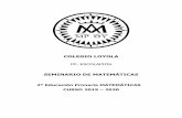 COLEGIO LOYOLA...3 1. INTRODUCCIÓN: El Real Decreto 126/2014 de 28 de febrero, por el que se establece el currículo básico de la Educación Primaria como consecuencia de la implantación