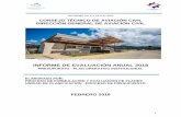 INFORME DE EVALUACIÓN ANUAL 2018 · acción aeronáuticas y administrativas, presenta el Informe de Evaluación de los Resultados Físicos y Financieros del Plan Operativo Institucional
