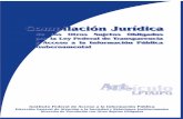 COMPILACIÓN BLIGADOS POR LA - INAIinicio.inai.org.mx/Publicaciones/Compilacion Juridica OSOS.pdf · 2. Acuerdo Número 9/2003 del veintisiete de mayo de dos mil tres, del Tribunal