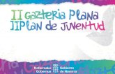 Resumen II Plan - Navarra · DOCUMENTACIÓN BASE PARA LA ELABORACIÓN DEL II PLAN DE JUVENTUD Diagnóstico de Juventud 2015: elaborado por el Observatorio Joven de la Subdirección