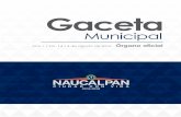 Presentación - Inicio - Ayuntamiento de Naucalpan de Juárez · Estado de México de fecha 12 de mayo de 2009 y modificatorios de fecha 27 de mayo de 2011, 16 de noviembre de 2012