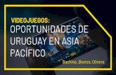 URUGUAY EN ASIA OPORTUNIDADES DE VIDEO ......Objetivos Analizar la industria de videojuegos uruguaya Estudiar los mercados de China, Japón y Corea del Sur Deﬁnir los desafíos y