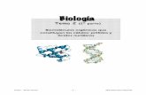 Biomoléculas orgánicas que constituyen las células ... · Figura 2.7.- Estructura primaria. La estructura primaria es importante porque determina la conformación tridimensional