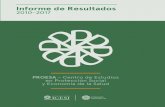 Informe de Resultados - Universidad Icesi · 2020-05-06 · Informe de Resultados 2010-2017 PROESA - Centro de Estudios en Protección Social y Economía de la Salud. Informe de Resultados
