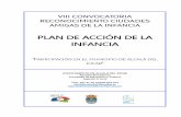 Plan de Acción de la Infancia - alcaladeljucar.es de Acción de la... · En el año 2016, ante la obsolescencia del Plan de Acción Local del municipio , derivado de la Agen da 21