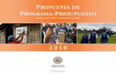 PROPUESTA DE PROGRAMA-PRESUPUESTOscm.oas.org/pdfs/2009/CP22745S.pdf · La OEA es el principal foro multilateral de la región para el dialogo político y la acción colecti‐ va.