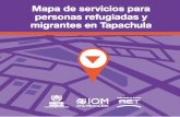 Tapachula - UNHCR...21 Oriente No. 22, entre 9ª y 11ª Avenida Norte, Col. Lomas del Soconusco. Tel. 962 6425 198 / 962 6425 199 • Lunes a viernes, 8:30 - 16:00 hrs. Ruta Lomas