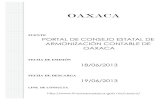 Oaxaca - Gobierno | gob.mx Federativas... · fuente fecha de emisiÓn fecha de descarga link de consulta oaxaca portal de consejo estatal de armonizaciÓn contable de oaxaca 18/06/2013