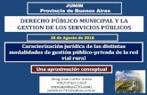 DERECHO PÚBLICO MUNICIPAL Y LA GESTION DE LOS … · 2018-08-29 · 28 de Agosto de 2018 ... El 50% corresponderá a la Provincia, con destino a tareas de mantenimiento vial, ...