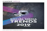 SOCIAL MEDIA TRENDS · 2019-02-15 · Las redes sociales están presentes en las estrategias de marketing global p.6 p.18 p.12 p.22 p.28 p.32 p.38 p.42 p.48 p.52 ¡”Social Media
