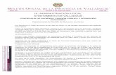 B OFICIAL DE LA PROVINCIA DE VALLADOLID · Segundo.-Convocar, en ejecución de las Ofertas de Empleo Público del Ayuntamiento de Valladolid, correspondientes a los ejercicios 2017