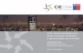 Chile:Nuevaestrategiapara atraerinversiónextranjera · 2014-05-19 · Revisión y mejoramiento del sistema de concesiones con énfasis en la entrega de valor y eficiencia en la provisión