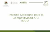 Instituto Mexicano para la Competitividad A.C....Cobertura en diferentes medios al índice y sus resultados. SEFIPLAN DE Y DEL ESTADO DE VERACRUZ ... que guarda la información de