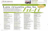 PALMARES HI-FI 2014 Les musts - Focal · N° de page : 7,8,10,11,...,24 Page 3/14 FOCAL 5883002400505/GOP/OTO/2 Tous droits réservés à l'éditeur AUDIO PHYSIO CLASSIC COMPACT L