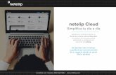 Simpliﬁca tu día a día. netelip Cloud · ¡Y mucho más, entra y sorpréndete! • Nueva forma de administrar los servicios y cuentas de usuario. • Podrás asignar permisos